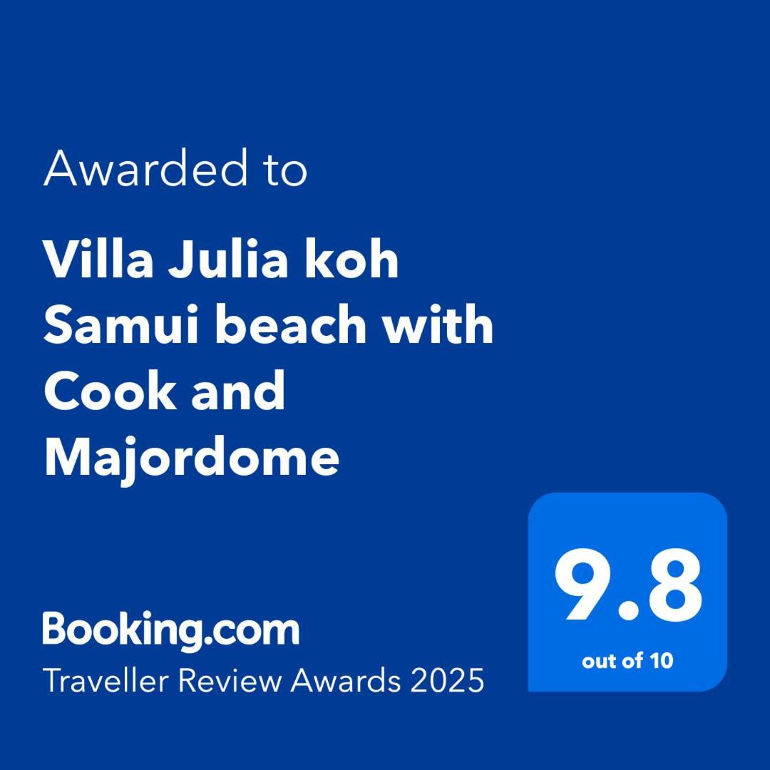 Villa Julia Koh Samui Beach With Cook And Majordome Lamai Beach  Bagian luar foto
